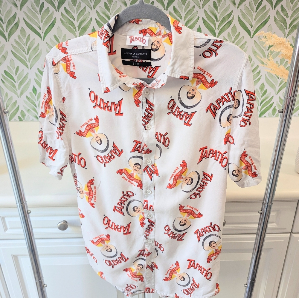 Cotton On Tapatio Men's Shirt Short Sleeve Small